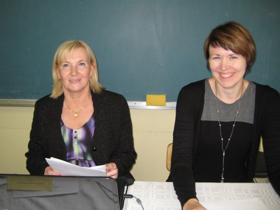 Sirpa Junttila ja Heli Liuska