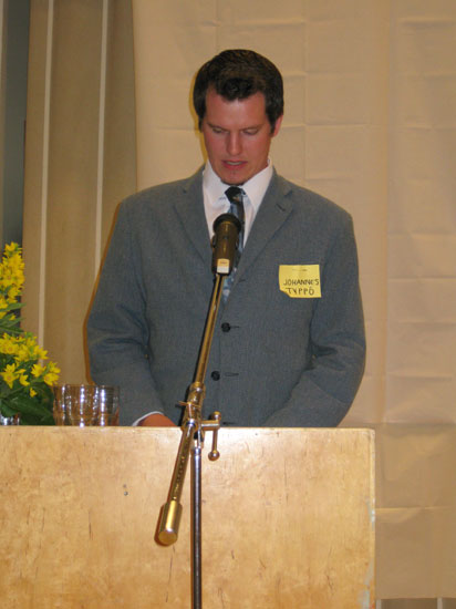 Tervetulosanat Johannes Typp�